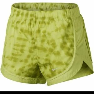 Nike Tempo Women's Dri Fit Yellow Running Shorts